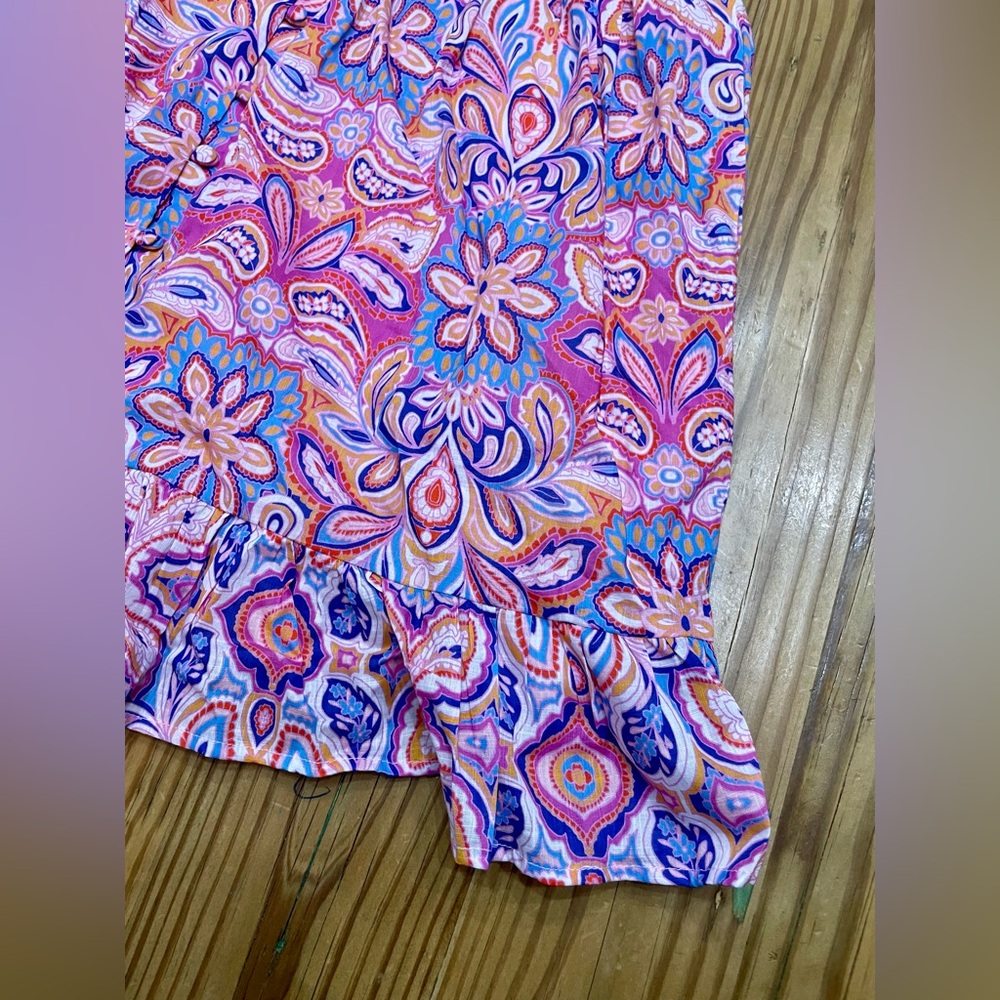 Anthropologie Peregrine Pink and Purple Mini Dress - Picture 6 of 11